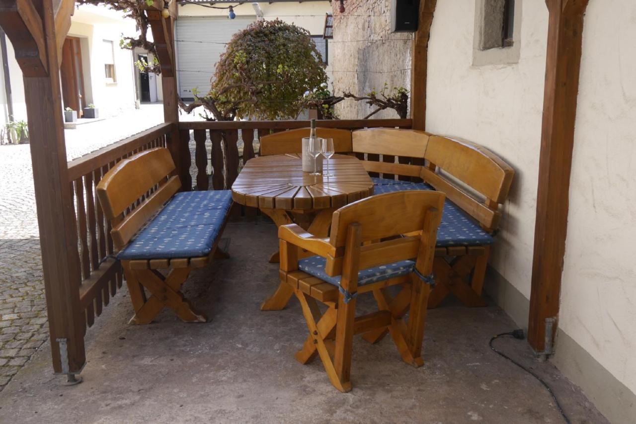 Ferienwohnung Rosenberger Kolitzheim Exterior foto